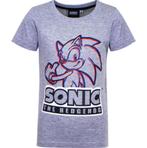 Sonic T-shirt Grijs - Maat 92 - 104 - 116, Enfants & Bébés, Vêtements enfant | Taille 104, Garçon, Enlèvement ou Envoi, Chemise ou À manches longues