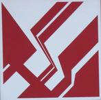 GUY BAEKELMANS / GEOMETRIE / KLEURZEEFDRUK / 70x70cm / SIG, Enlèvement ou Envoi