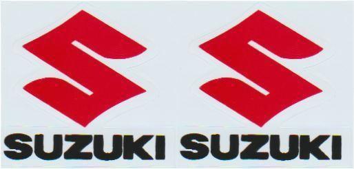 Suzuki sticker set #9, Motoren, Accessoires | Stickers, Verzenden