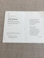 Wielrenner Jaak D’Haene Zwevegem 1935 +1994 ( Delaey), Envoi, Image pieuse