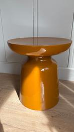 Bout de canapé ocre, Neuf, Rond, Moins de 55 cm, Enlèvement