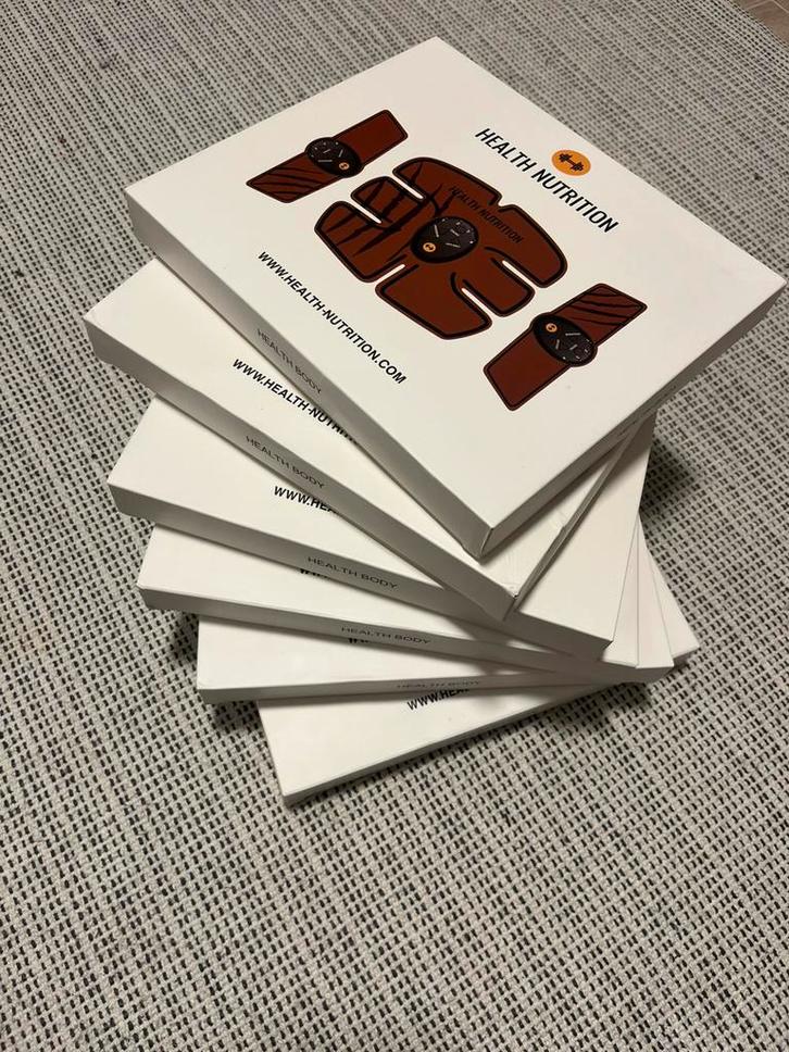 Nieuwe EMS Buikspiertrainer – Buikspieren – 6 Programma’s, Sport en Fitness, Fitnessmaterialen, Ophalen of Verzenden