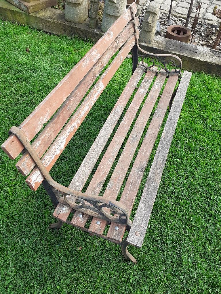 BANC DE JARDIN, Jardin & Terrasse, Bancs de jardin, Enlèvement, Utilisé, Bois