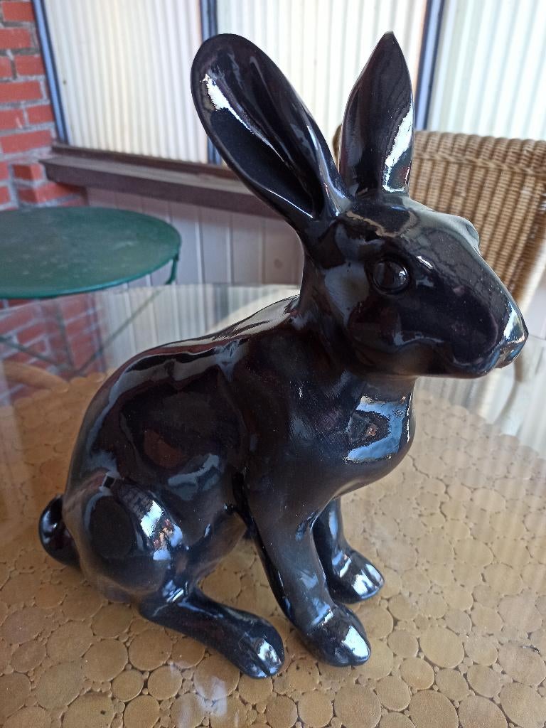 haas zit, Ophalen, Nieuw, Kunststof, Dierenbeeld