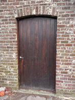 Houten deur, Doe-het-zelf en Bouw, Ophalen, Gebruikt, Hout, Buitendeur