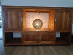 TV kast, Huis en Inrichting, Ophalen, Teakhout, Zo goed als nieuw, 200 cm of meer