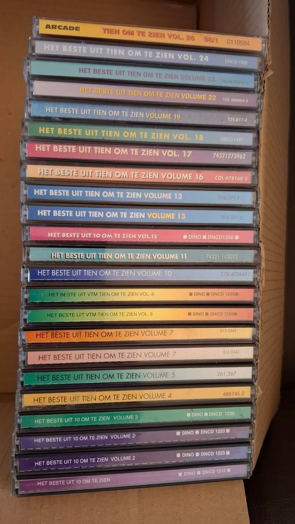 23 tien om te zien cd's TOTZ, Ophalen