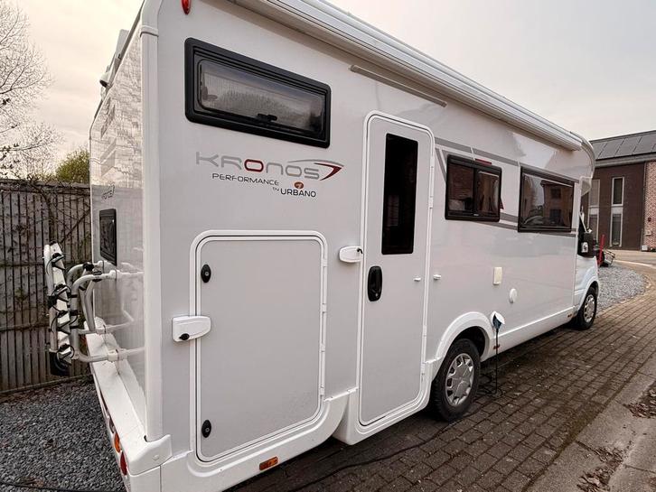 Rollerteam kronos 274tl, Caravans en Kamperen, Mobilhomes, Particulier, Ford, LPG, Automaat, Omvormer, Fietsendrager, Ophalen