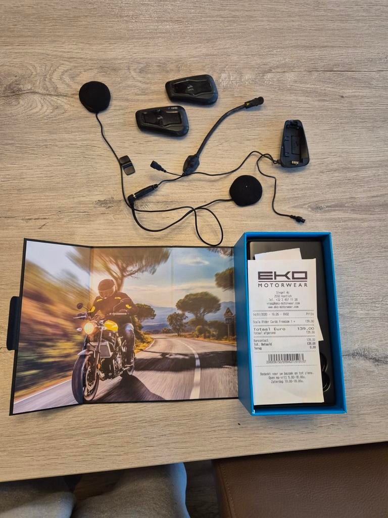 Cardo Freecom 2 stuks, Motos, Accessoires | Autre, Enlèvement