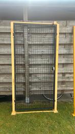 IJzeren hek deur poort, Tuin en Terras, Ophalen, Gebruikt, IJzer, Met poort