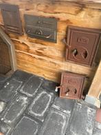 Kachel deurtjes, Huis en Inrichting, Kachels, Ophalen, Gebruikt, Hangend, Houtkachel