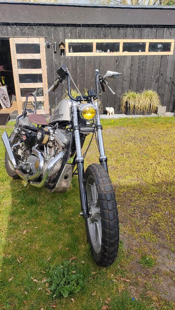 sportster 883, Occasion, Chopper, 2 cylindres, Particulier