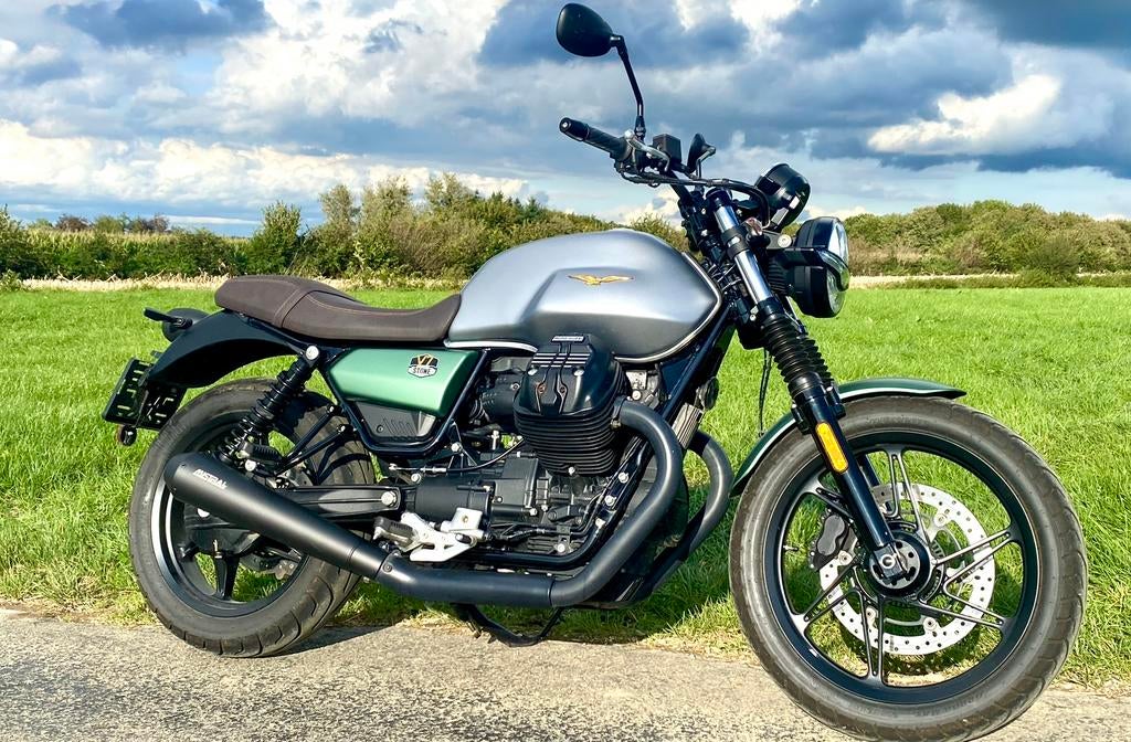 Guzzi V7, Motoren, Sportuitlaat, Particulier