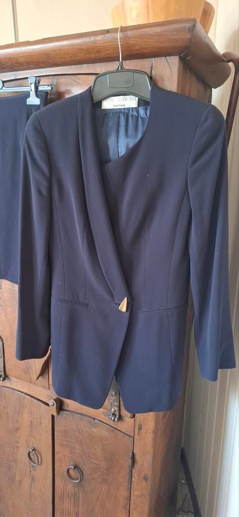 Tailleur Natan jupe et veste taille 36, Enlèvement, Bleu