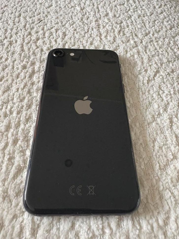 iPhone SE 2020, Telecommunicatie, Mobiele telefoons | Apple iPhone, Zo goed als nieuw, 64 GB, iPhone SE (2020), Zwart, Ophalen of Verzenden