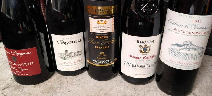 Lot wijnen horeca , gemengde, Collections, Vins, Enlèvement