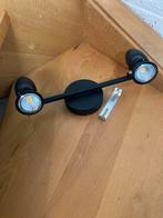 LED-plafondlamp met 2 spots, Huis en Inrichting, Ophalen of Verzenden, Zo goed als nieuw, Led