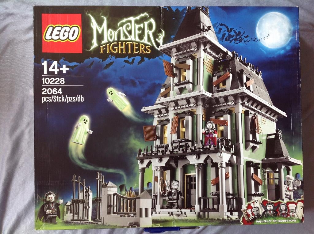 LEGO - MONSTER FIGHTERS - 10228 - HAUNTED MANSION, Neuf, Lego, Ensemble complet, Pièces supplémentaires incluses