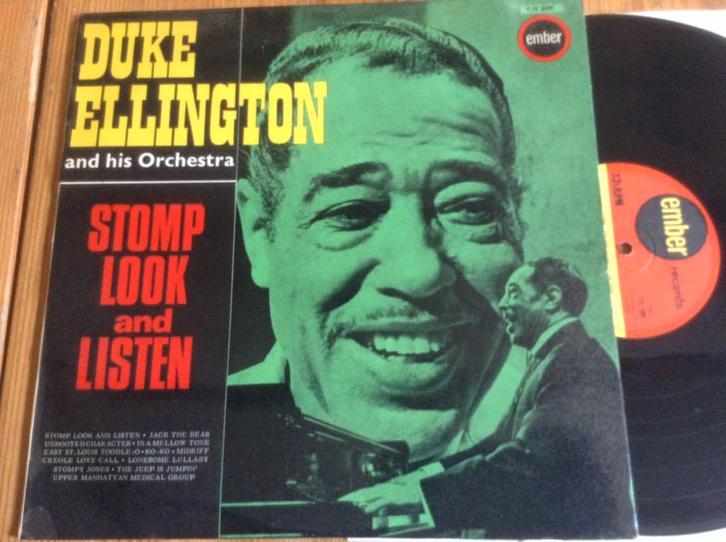 LP Duke Ellington and his orchestra “Stomp, Look and Listen”, Cd's en Dvd's, Vinyl | Jazz en Blues, Gebruikt, Jazz, 1960 tot 1980