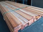 7 lots complets de lattes en bois dur 21 x 70 mm > 1,70 p/m1, Jardin & Terrasse, Neuf, Bois dur, 250 cm ou plus, Enlèvement ou Envoi