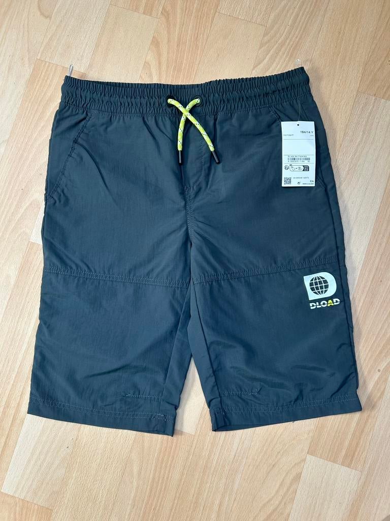 C&A, grijze korte broek, nieuw, 14A, Kinderen en Baby's, Kinderkleding | Maat 164, Ophalen, Nieuw, Jongen, Overige typen