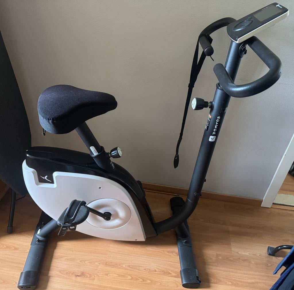 Domyos hometrainer vm 510, Sports & Fitness, Appareils de fitness, Enlèvement, Comme neuf, Dos, Vélo d'appartement