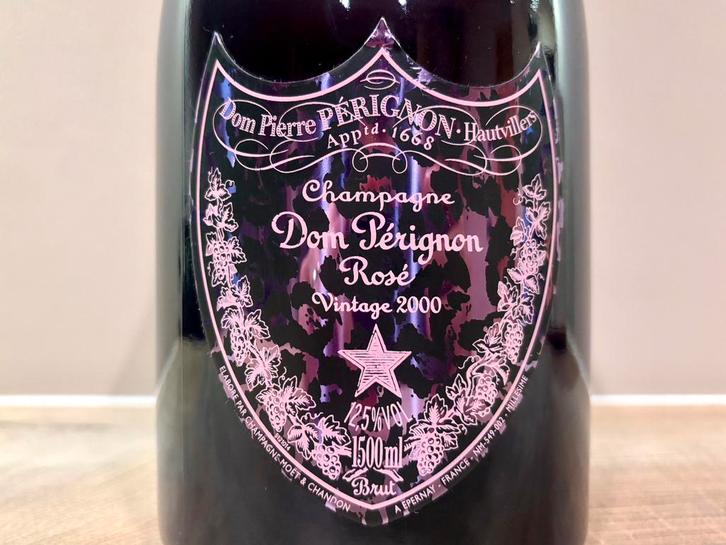 Magnum Dom Perignon Rosé 2000 - Wild Panther, Collections, Vins, Comme neuf, Enlèvement