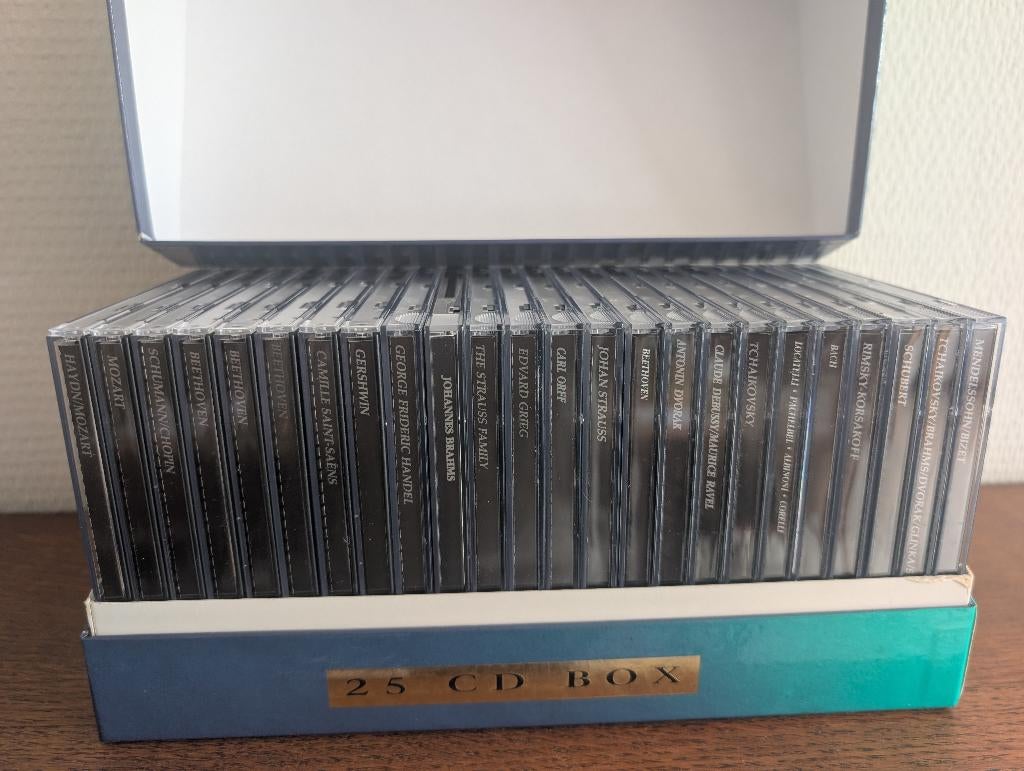 The complete classics: 25 cd box, Cd's en Dvd's, Cd's | Klassiek, Zo goed als nieuw, Romantiek, Ophalen of Verzenden