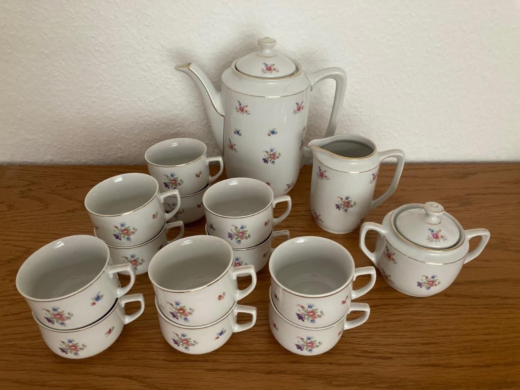 Vintage koffieservies Bavaria, Ophalen of Verzenden