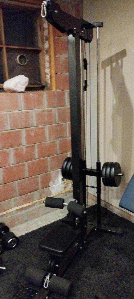 Poulie tirage barbarian line, Enlèvement