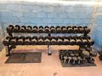 Set PU dumbbells + rek, Ophalen, Gebruikt, Benen, Dumbbell