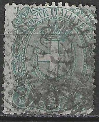 Italie 1891/1897 - Yvert 58 - Wapenschild Huis Savoye (ST), Verzenden, Gestempeld