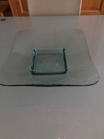 Plateau en verre 34 x 34 cl, Enlèvement, Comme neuf, Carré, Autres matériaux