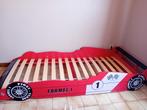 kinderbed raceauto  formule 1 90x 200cm, Kinderen en Baby's, Ophalen, 70 tot 85 cm, Zo goed als nieuw, Lattenbodem