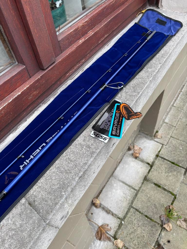 Splinter nieuwe savage gear SHS-6 long casting 290 15-50gr, Watersport en Boten, Hengelsport | Zeevissen, Ophalen, Zo goed als nieuw