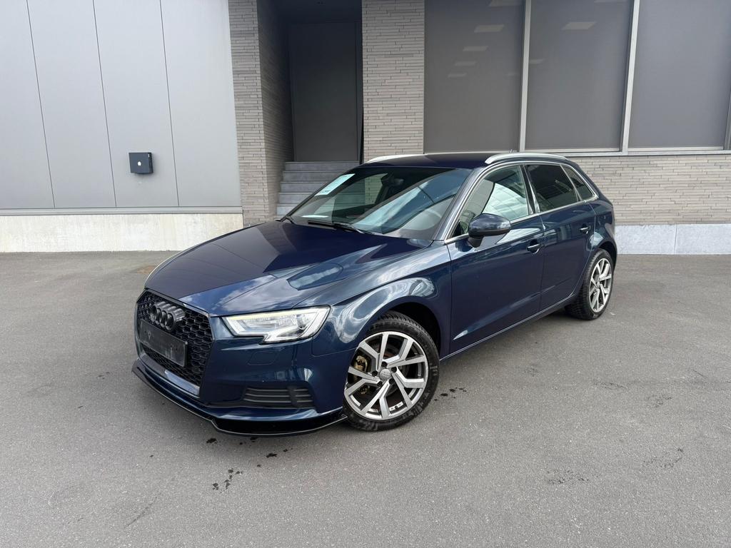 Audi a3 2018 | Sportief & Betrouwbaar | Deal!, Stof, Blauw, Bedrijf, 1598 cc