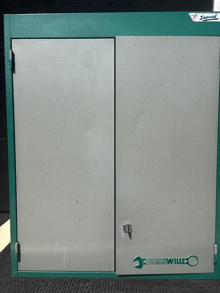 Stahlwille vintage wandkabinet  70/80 jaren, Ophalen of Verzenden, Zo goed als nieuw