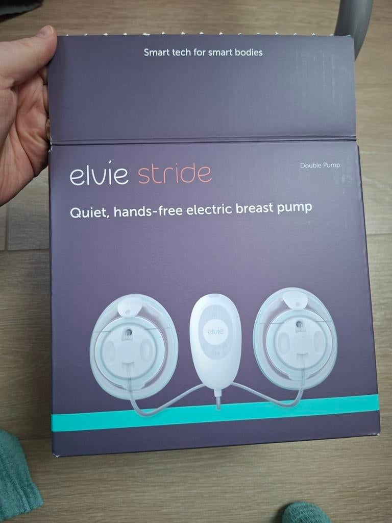 Dubbele Elvie Stride elektrische borstkolf, TV, Hi-fi & Vidéo, Casques audio, Enlèvement