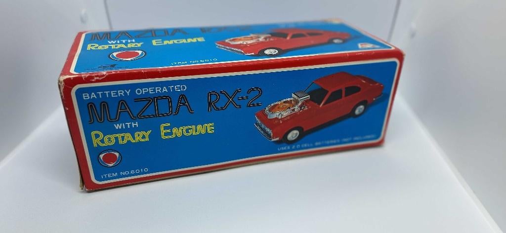 Verzamelen speelgoed Mazda RX2, Ophalen