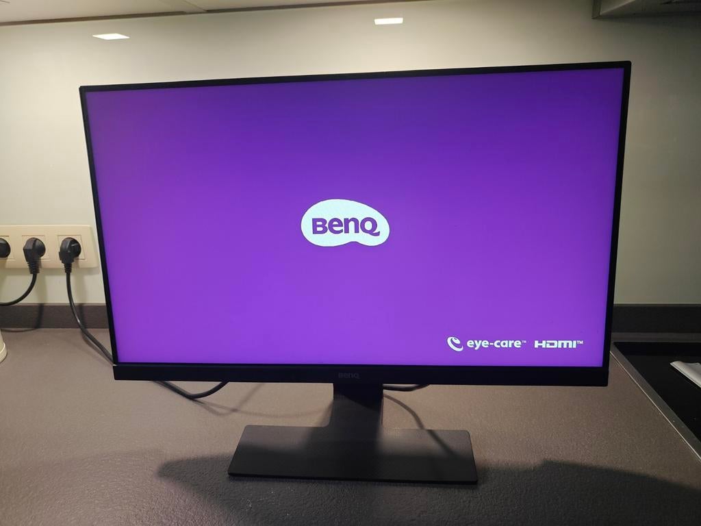 BenQ Monitor 24 inch (61 cm) – werkt perfect, Computers en Software, Monitoren, Gebruikt, 60 Hz of minder, HDMI, Ophalen