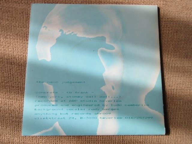 The Neon Judgement - Concrete  ABR009   1984', Gebruikt, 7 inch, Single, Ophalen of Verzenden