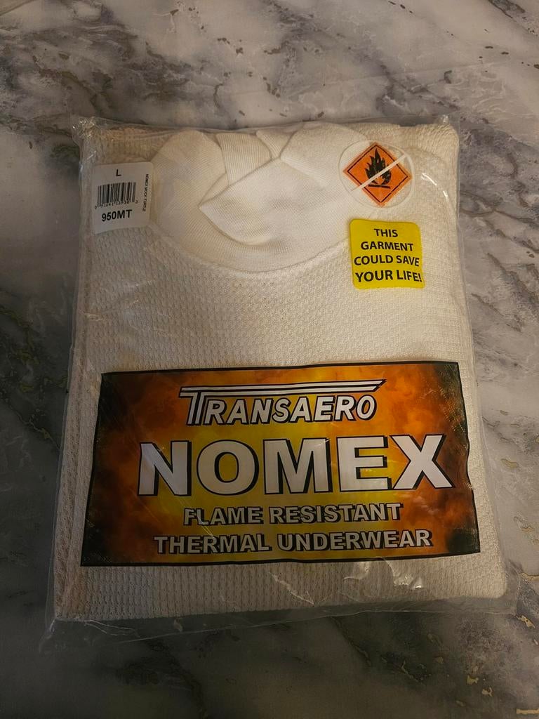 Nomex transaero sous vêtements thermique ignifuge