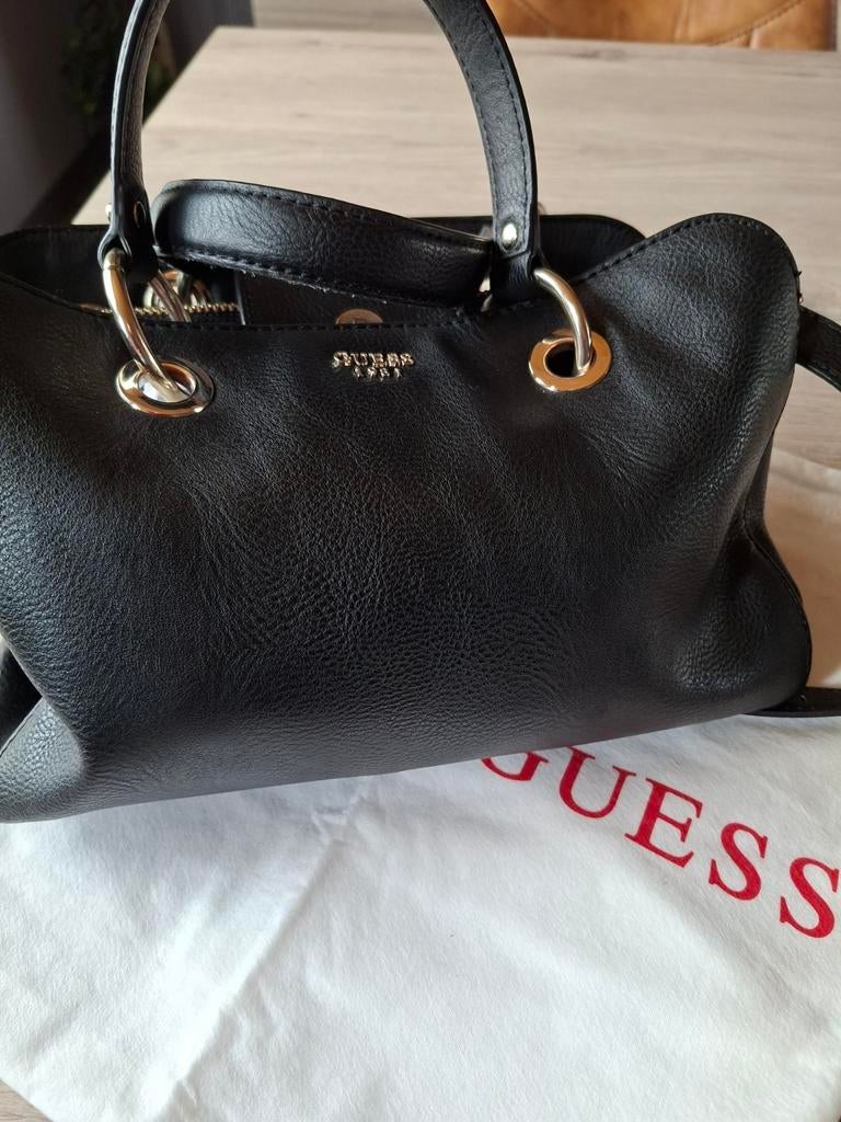 Handtas GUESS zwart, Ophalen, Zwart, Handtas