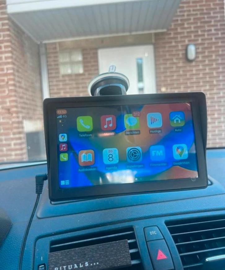 Autoradio /Touchscreen Videospeler Apple CarPlay& Android, Auto diversen, Autoradio's, Zo goed als nieuw, Ophalen of Verzenden