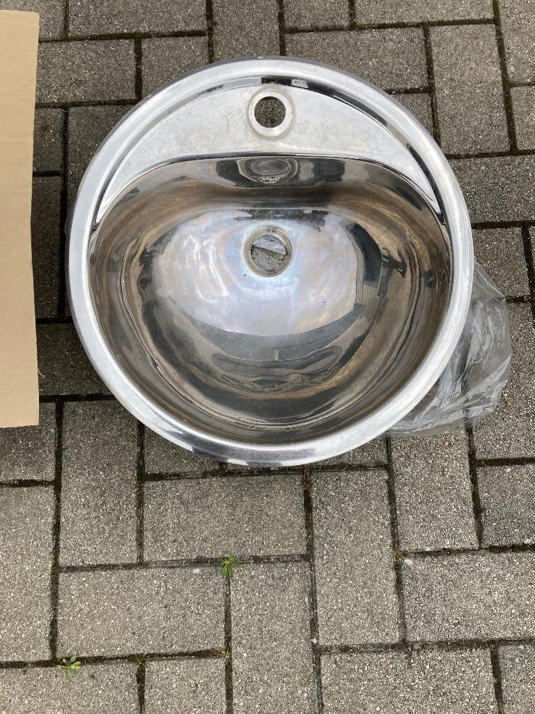 wasbak / lavabo / handwasbak / handenwasser, Doe-het-zelf en Bouw, Sanitair, Ophalen, Nieuw, Inox