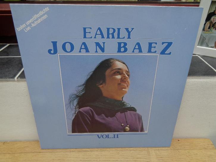 Joan Baez LP "Early Joan Baez Vol.2" [Duitsland-1982], CD & DVD, Vinyles | Pop, Utilisé, Housse de protection extérieure, Pochette photo