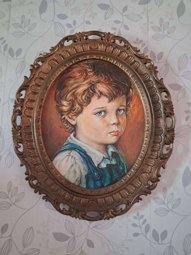 Schilderijen-oude kaders en portretten, Antiek en Kunst, Ophalen