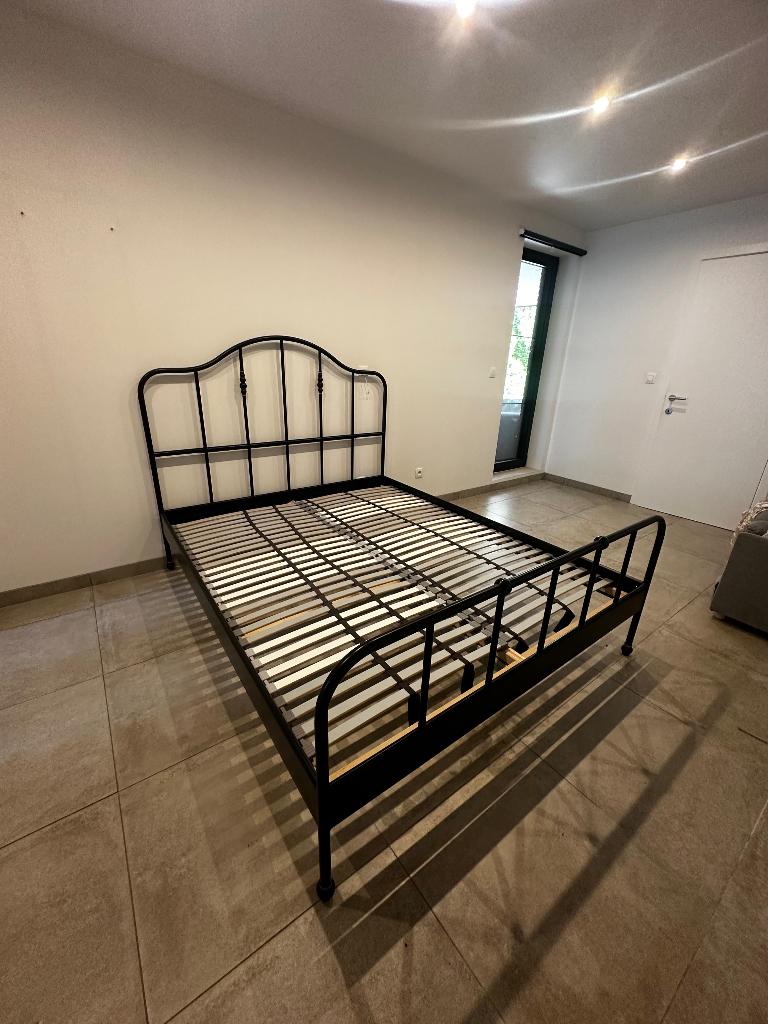 Bed 160x200, Comme neuf, Enlèvement, Deux personnes, 160 cm