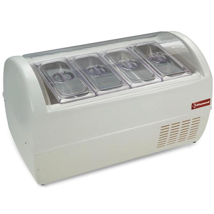 Conservateur de crème glacée, 4-8 goûts "white", Hobby & Loisirs créatifs, Articles de fête, Neuf, Article de fête, Envoi