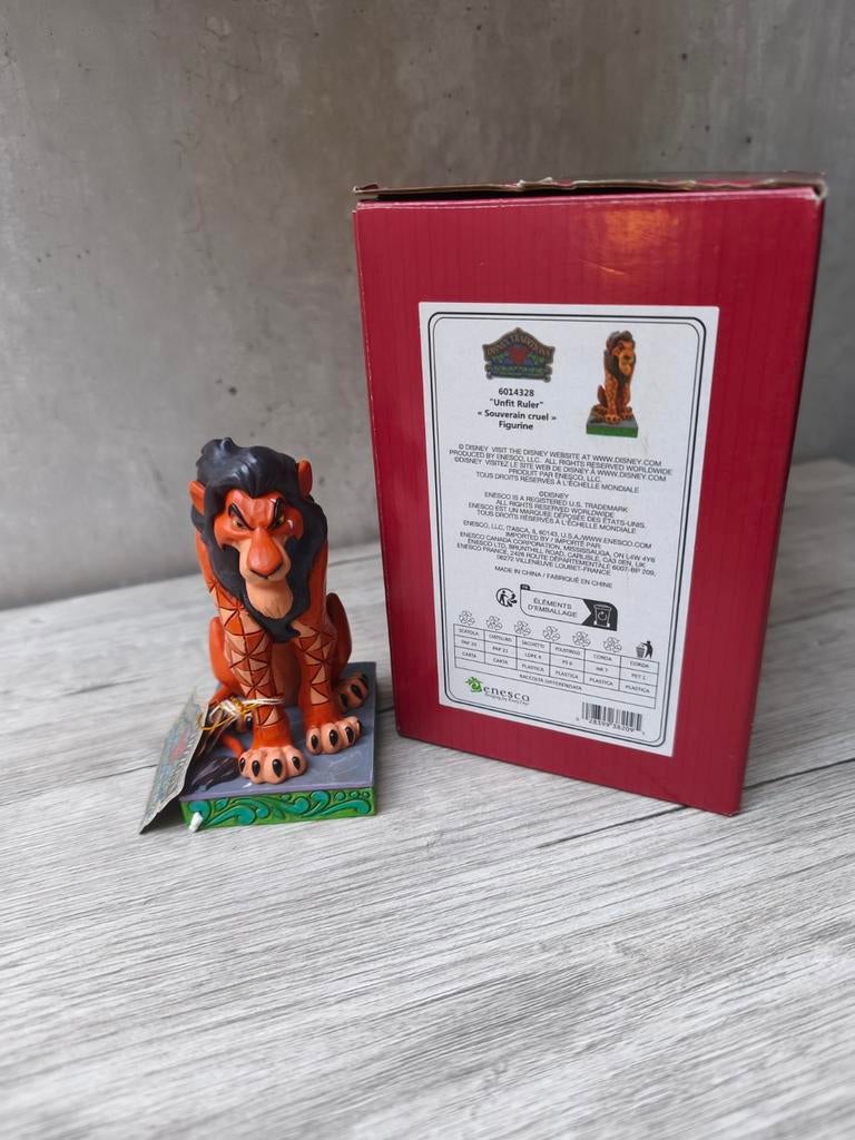 Les traditions Disney 6014328, Collections, Disney, Enlèvement ou Envoi, Le Roi Lion ou Le Livre de la Jungle, Neuf, Statue ou Figurine